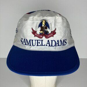 Samuel Adams Painters Style Cap Adjustable Hat Stained